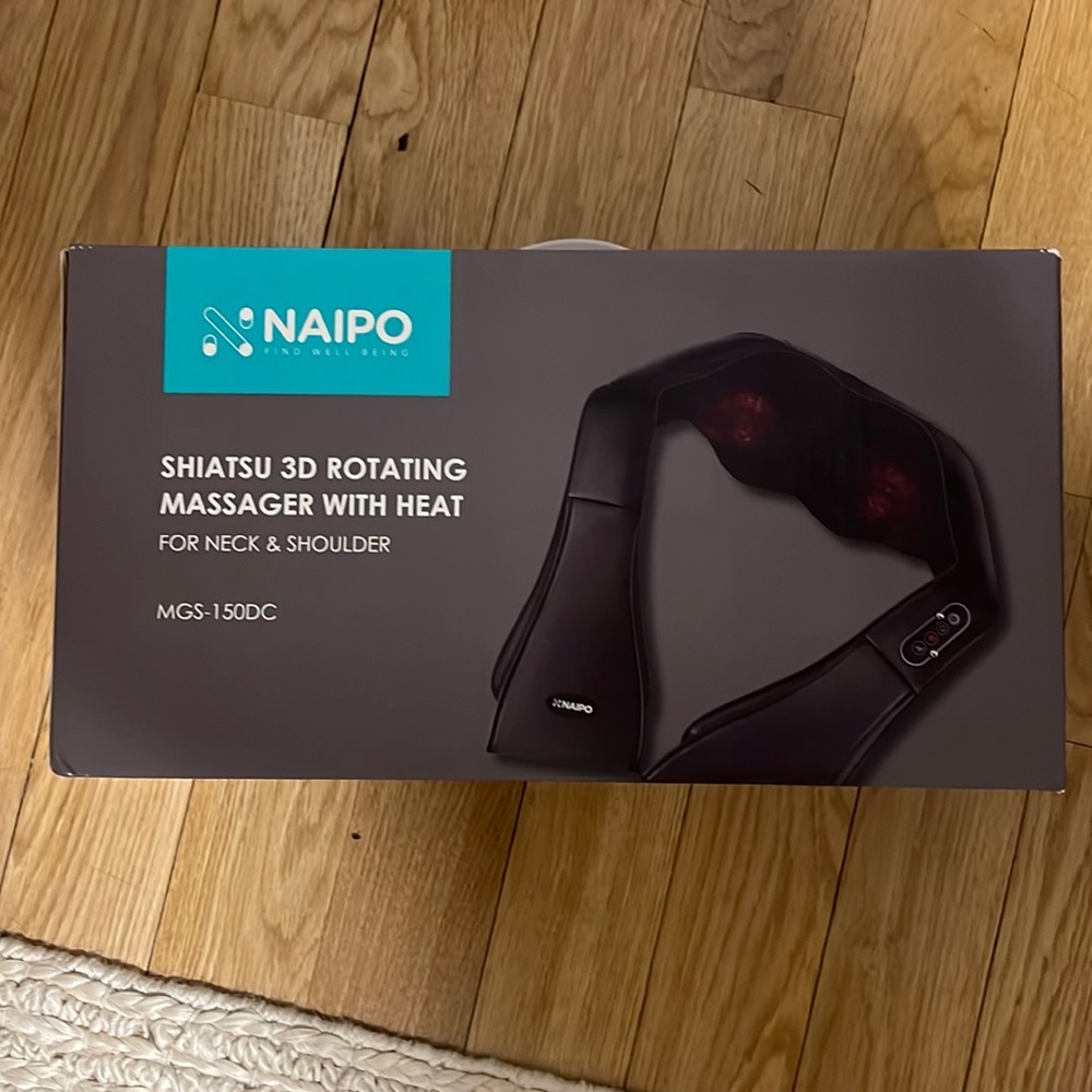 At home neck massager!